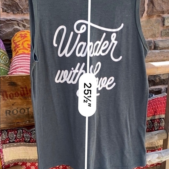 🆕🆕✨SPIRITUAL GANGSTER WANDER W/LOVE CHAKRA TANK - Picture 7 of 8